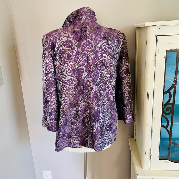 XXL Purple Vintage Blazer - Picture 3 of 3